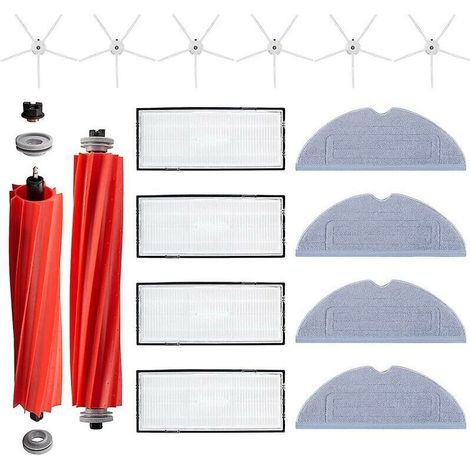Set di accessori da 16 pezzi per Xiaomi Roborock S7 S7+ T7 T7s Plus T7s Plus Bianco (1/3)