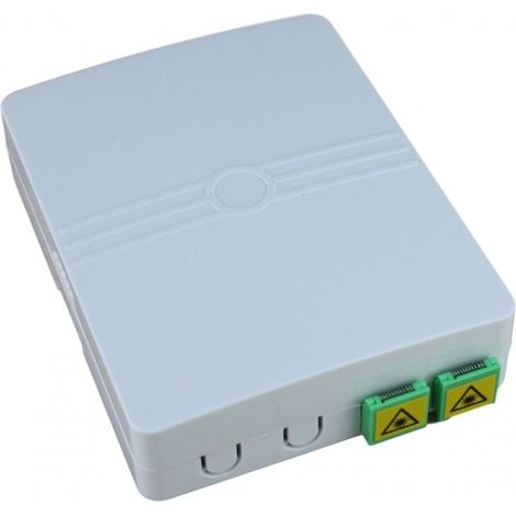 Caja 2 Sc/apc Simpex Fibra Superficie Interior Con Adaptadores F-ro-2scg2 (1/3)