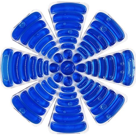 Pack de glace pour casque Accessoires de refroidissement pour casque Pack froid rafraîchissant Pour coureurs, cyclistes, athlètes, sportifs, voyageurs, randonnée, trajets, plage, camping, (1/5)