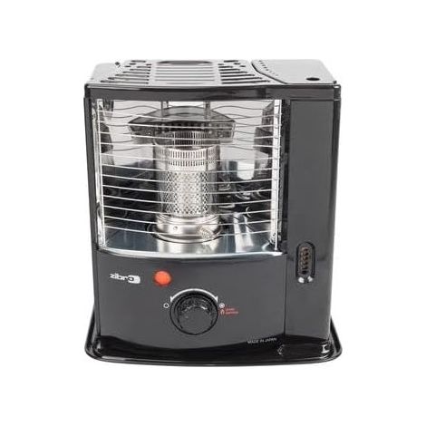 Fornello a paraffina con stoppino Zibro RS122 - Riscaldamento efficiente e portatile per la casa, nero