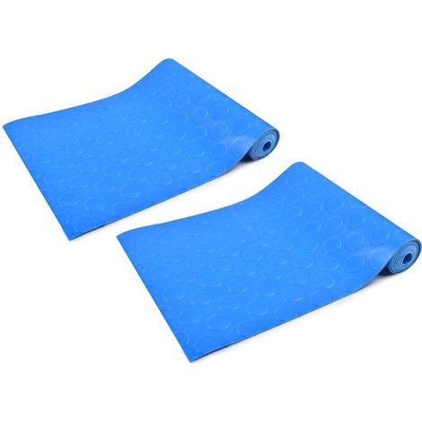 Tapis Échelle Piscine Antidérapant - Protection Marche Escalier Bassin - Texture Sécurité Résistante - Lot De 2 Pièces 60x23cm (1/5)