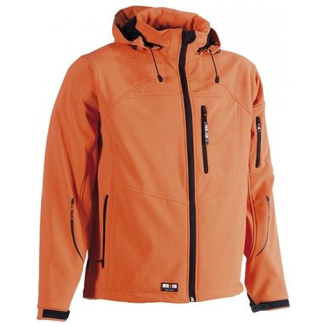 Giubbotto softshell con cappuccio Poseidon Herock Arancione XXL (1/3)