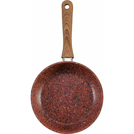20 cm Pfanne KitchenPro - VENTEO - Antihaftbeschichteter Granit - Leicht/veränderlich - Nicht abnehmbarer Griff - Granit - 20cm (1/5)