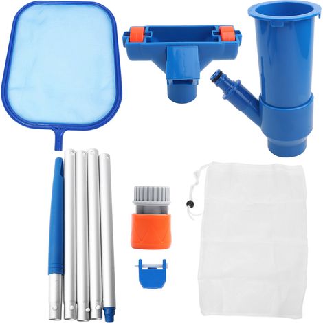 Ensemble de filets à feuilles de piscine, outils de nettoyage d'écumoire pour fontaine d'étang