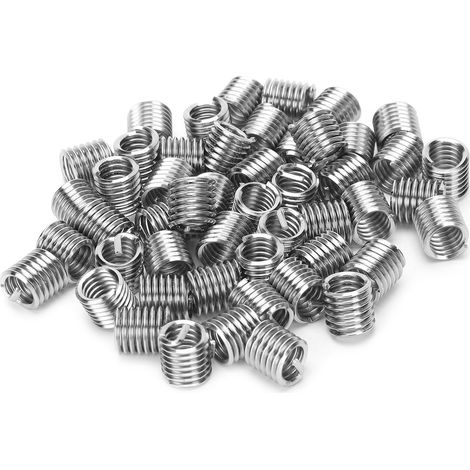 50 inserts filetés, gaines de protection pour câbles, outil de réparation, quincaillerie de fixation, norme américaine 5/16 po - 18 x 1,5 po