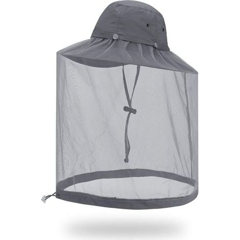 Capuchon de moustiquaire, filet d'abeille anti-insectes, prévention des moustiques de jardinage en plein air-Ensoleillé