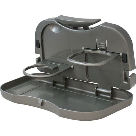 Porte-repas pliable pour voiture, porte-boissons, tablette arrière, support pour téléphone, table de rangement pliable pour voiture (1/5)