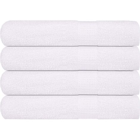 Handtücher FROGN 4 Stk. Weiß 100x200 cm 360 g/m² vidaXL