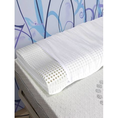 Dmora Talamo Italia Set of 4 Pillows for bed, 100% Made in Italy, Orthocervical pillow with removable cover in perforated Memory Foam, Hypoallergenic and Breathable, 70x41xh11.5 cm (1/4)