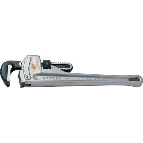 RIDGID Rohrzange Gesamt-L.250mm Spann-W.48mm f.Rohre 1 1/2 Zoll Alu.RIDGID (1/3)