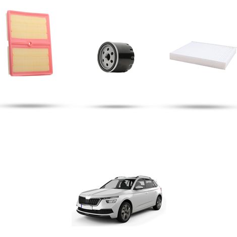 Kit tagliando 3 filtri compatibile con Skoda Kamiq 1.0 tsi 85KW DAL 2019 (1/4)