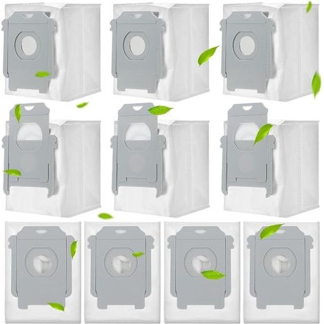 Juego de 10 bolsas para aspiradora iRobot Roomba i7 i7+ i7 Plus s9 s9+ i3 i3+ i4 i4+ i6 i6+ i8 i8+ j7 j7+ e5 e6 e7 (1/5)