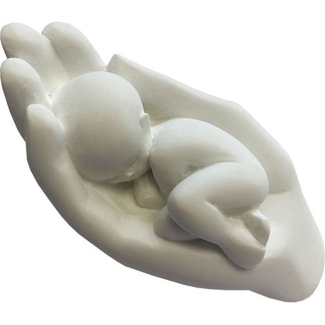 Statuette émotion blanche (1/2)