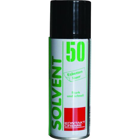 Etikettenlöser SOLVENT 50 200 ml Spraydose KONTAKT CHEMIE (1/5)