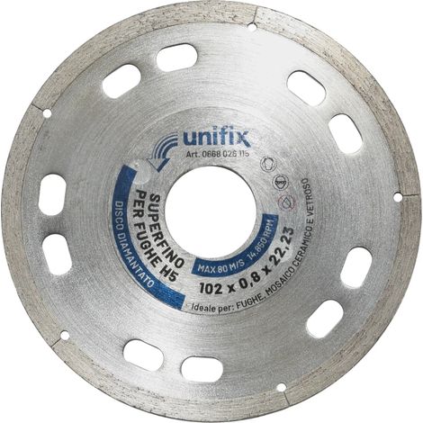 Diamant superfino per fughe e mosaico ceramico Ø 102 x 22,2 x 0,8 mm (1/5)