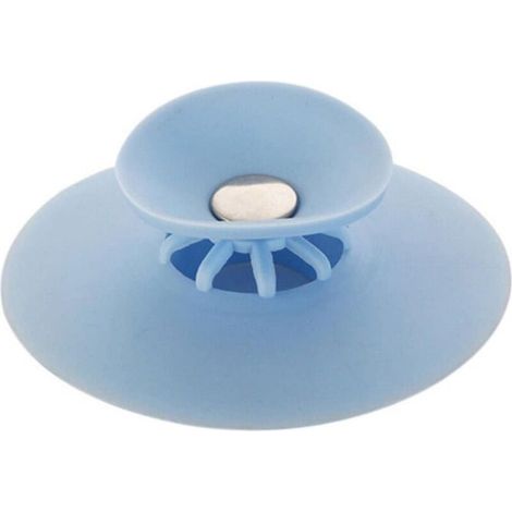 Abflussstoppventil aus weichem Silikon, Spülbeckensieb, Abfallbehälter, Wasserfilter, Farbe (1/4)