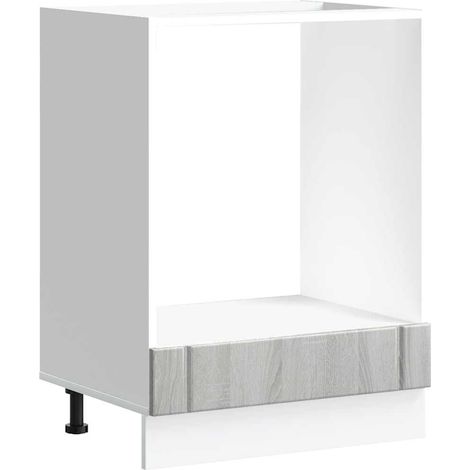 Maison Exclusive - Armario de horno Lucca madera contrachapada so