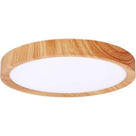 Plafón de techo LED Gein Madera CCT 3-Step Dim (18W) (1/5)