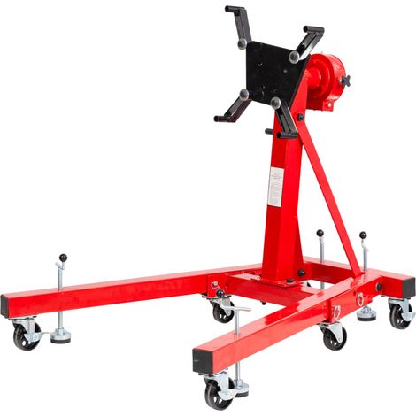 Support moteur rotatif 680 kg rotation précise par engrenage MW Tools CAT680 (1/5)