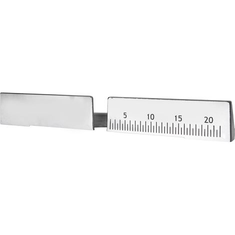 Butée scie à onglet en carbure fritté avec graduations pour machine à scier aluminium 10 pouces (1/5)