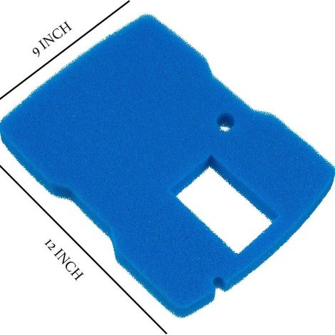 Compatible avec le filtre CUF-6000 pour fontaine et bassin, éponge de rechange pour filtre haute efficacité (lot de 10), débit de 660 GPH. (1/4)