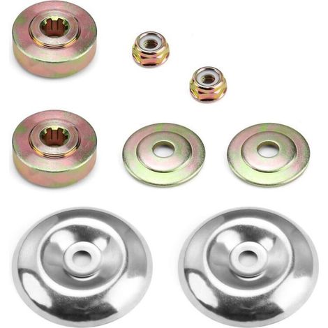 Spare parts for brushcutters, universal nut kit for brushcutter head, AquaForge nut fixing set (1/4)