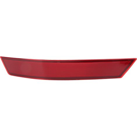 Véhicule Légèrement Héraldique Comportement Utilisable[Reflecteur de Pare-Choc Arrière] + [Mercedes-Benz M-Class] + [W164 ML63 AMG ML280 ML300 ML350 ML500 ML420 ML450] + [Matériau ABS Rouge High-Visib (1/5)