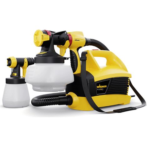Wagner – Pulvérisateur à peinture Flexio W 690 – Buse I-Spray pour surfaces difficiles – Turbine X-BOOST – 2361543