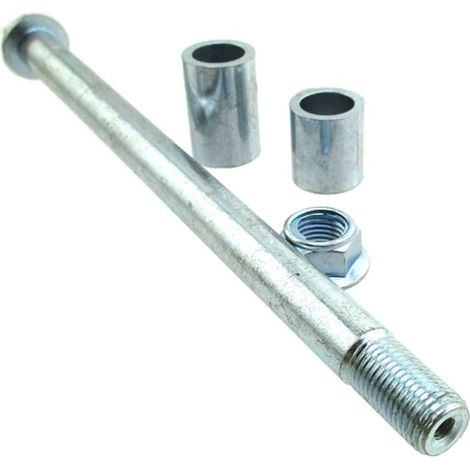 15-mm-Bohrachse für Hinterrad - 1 Stück - Stahl - Für chinesische Motocross-Maschinen (1/5)