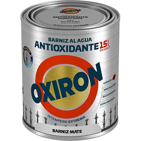 OXIRON BARNIZ ANTIOX.AGUA MATE 750ML -