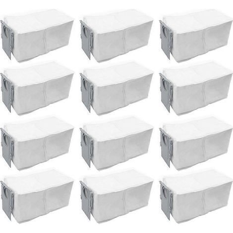 12 sac poussière pour Roborock S8 MaxV Ultra G20s aspirateur robot remplacement Dust Garbage sac ménager nettoyage (1/5)