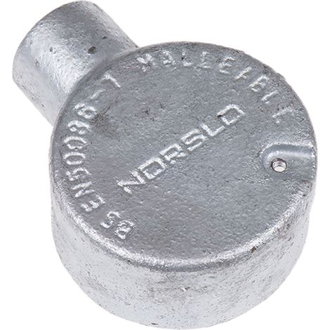 Raccord de gaine RS PRO, taille 25mm en Acier