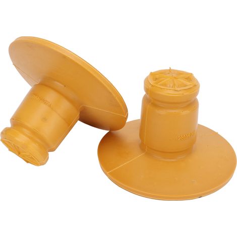 butées de ressort arrière en polyuréthane jaune 12802494 - Excellente performance et élasticité - Pièce de rechange pour Saab 9-3 2003-2015 (1/5)