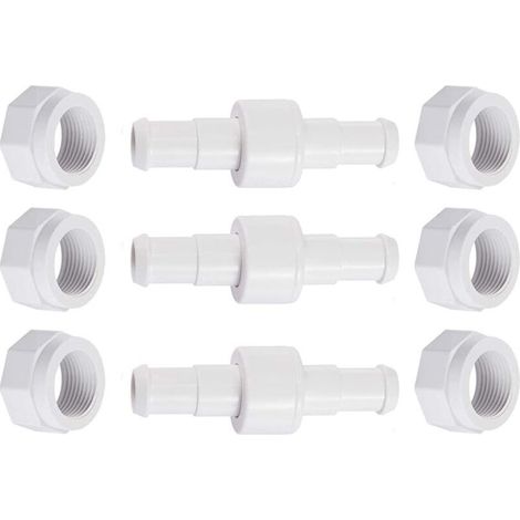 3 jeux de flexibles pivotants D20 avec écrou D15 – Pour Zodiac Polaris 280 , 380 , 180 – Pièces de rechange (1/4)