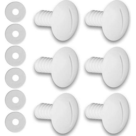 Jeu de 6 vis de moyeu en plastique 180/280 mm pour nettoyeur de piscine Polaris C-55 (1/5)