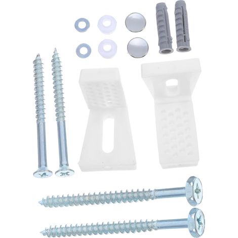 Kit de Vis et Boulons pour Siège de Toilette en Acier Solide, Wc (1/5)