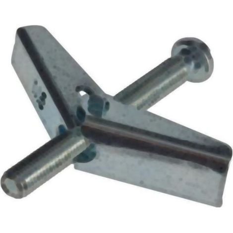 ForgeFix 10TOG675 Plasterboard Spring Toggle M6 x 75mm Bag 10 FORTOG675M