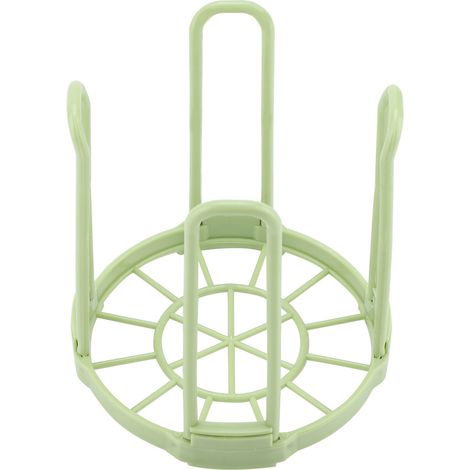 Étagère de rangement pliable en plastique durable pour bols et vaisselle saine, idéale pour la cuisine sèche et les espaces verts. (1/5)