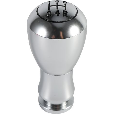 Zoternen Pomello leva cambio manuale/automatico universale per auto a 5 velocità, colore argento (1/5)