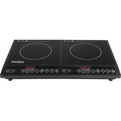 Double Plaque de cuisson électrique à induction 2000W