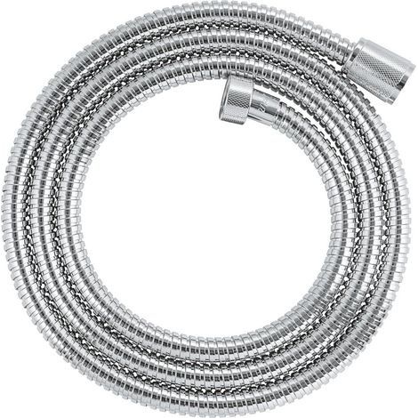 Tuyau de douche flexible en métal longueur : 150 cm, tuyau de douche en acier inoxydable sous pression tuyau de douche tuyau d'eau (1/4)