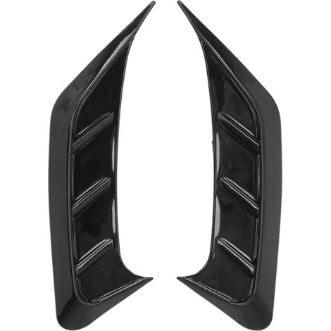 Set mit 2 universellen, glänzend schwarzen Rückleuchten für seitliche Ösen, zur Außendekoration des Autos (1/5)