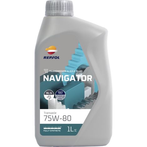Aceite sintético para engranajes 75W80 1L, repuesto para transeje Repsol RP024D51
