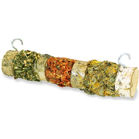 JR FARM - Horizontaler Spieß mit drei Geschmacksrichtungen für alle Papageien 160 g (1/3)