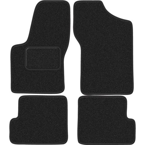 Tappetini auto in velluto per: Fiat Seicento hatchback (1998-2010) antracite (1/5)