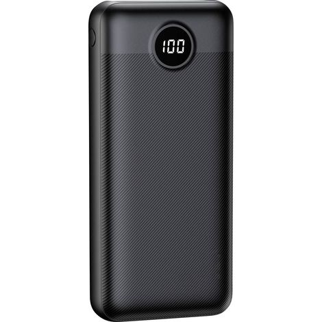 XCell Power bank 20000 mAh Consegna di potenza, 3.0, Ricarica rapida 3.0 LiPo Nero Indicazione di stato (1/4)