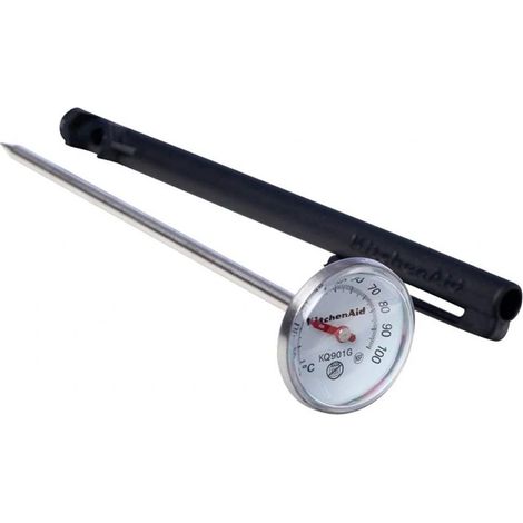 KitchenAid Sonda de termometro per carne de lettura istantanea, letture de temperatura rapida, intervallo de -6 °C a 220 °F (1/5)