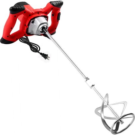 Tominio-Mélangeur de peinture électrique 2100 W à 6 vitesses - Rouge (1/5)
