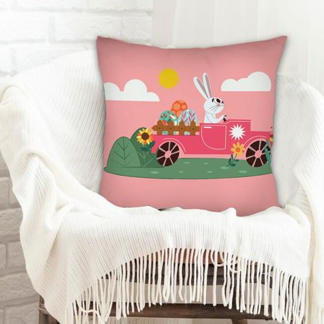 Housses de coussin décoratives rustique pour décoration de maison pour la saint-valentin (1/5)