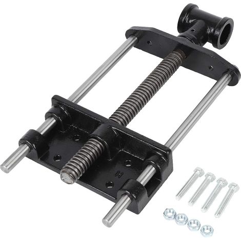 Ej.Life Holzbearbeitungs Schraubstock, 7"Hochleistungs Tischklemmbett Metallschraubstockclip Festes Reparatur Schraubstockwerkzeug für Holzbearbeitung, Ingenieurwesen und Schweißen (1/5)
